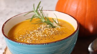 Plant Based Vegan Pumpkin SoupThe Whole Food Plant Based Recipes [upl. by Ytsirc]