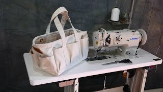 I Make a Cool Canvas Tool Bag [upl. by Assirem158]