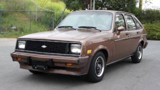 85 Chevrolet Chevette 1 Owner 23k orig miles 4 cyl chevy [upl. by Runkle]