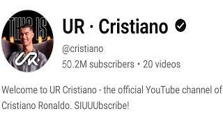 Cristiano Ronaldo Official Channel  UR Cristiano  ur cristiano official Cristiano Ronaldo Channel [upl. by Folberth]