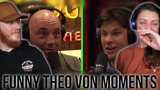 COUPLE React to Funniest Theo Von Moments  OB DAVE REACTS [upl. by Abihsat]