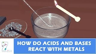 How Do Acids And Bases React With Metals [upl. by Lucania]