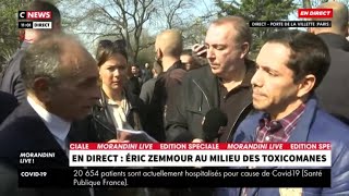 Éric Zemmour face aux toxicomanes clandestins de la colline du crack [upl. by Worrell]