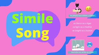 Similes Song  kids songs amp nursery rhymes  Tavern in the Town  Leaps N Bounds Learning [upl. by Anaujit]