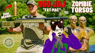 Crazy amounts of energy 950 JDJ FAT MAC vs Zombie Torsos  VTuber Reacts to Kentucky Ballistics [upl. by Rider136]