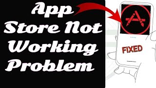 How to fix App store Not Working problem 2024 [upl. by Wyler]