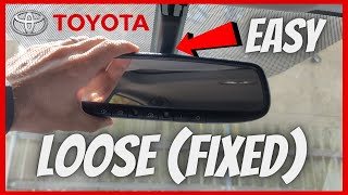 How to Fix Loose Rear View Mirror [upl. by Suzy]