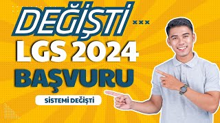 2024 LGSKılavuz ÇıktıBAŞVURU ŞEKLİ DEĞİŞTİ❗ [upl. by Coralyn420]