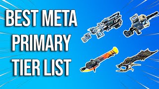 WARFRAME  Best Primary Weapon Tier List [upl. by Macmullin670]