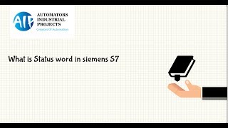 Siemens S7 Status Word [upl. by Bergstrom]