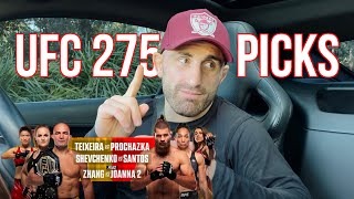 UFC 275 Fight Breakdown and Picks  Glover Teixeira vs Jiri Prochazka [upl. by Polik570]