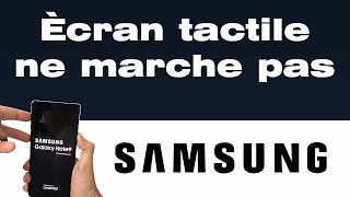 Mon ecran tactile ne marche plus comment faire quand lécran tactile ne marche plus Samsung [upl. by Flore]