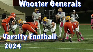 Wooster Varsity Football 2024 [upl. by Abroms]