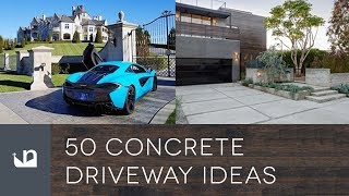 50 Concrete Driveway Ideas [upl. by Acie]