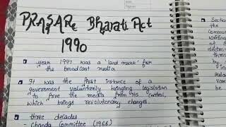 PRASAR BHARATI ACT 1990 [upl. by Aiello307]