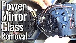 GM Power Mirror Glass Removal [upl. by Botnick334]