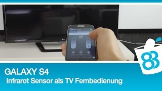 Galaxy S4 mit Infrarot Sensor als TV Fernbedienung [upl. by Anu]