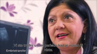 Prof dr Vesna Kopitović  O embriotransferu 2 [upl. by Keel]