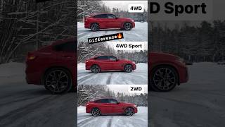 4WD  2WD  4WD Sport Performance 🔥 4wd 2wd 4wdsport sportscar acceleration automobile [upl. by Aniwde823]