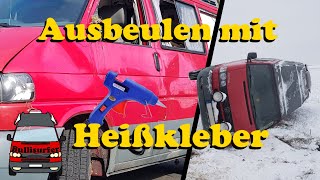 Dellen entfernen mit Heißkleber  funktioniert das [upl. by Krebs]