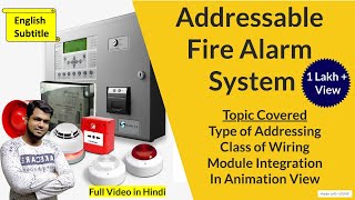 Addressable Fire Alarm System  How its Work  Type of Addressing  Module Integration  English Sub [upl. by Ayekahs]