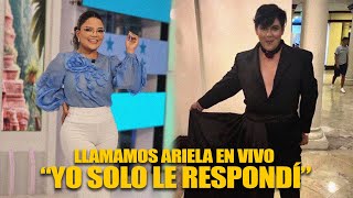 Ariela Cáceres le responde crítica de moda a Sandrez alias Ñoño  El Lengüetazo [upl. by Evreh]