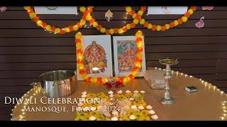 Diwali Celebration Manosque France 2024 [upl. by Ahsiuqat462]