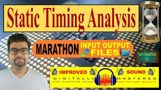 Mastering Static Timing Analysis STA  InDepth Marathon Input Output File Formats Episodes [upl. by Hogg95]