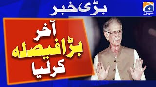 Decision to form a new party under the leadership of Pervez Khattak  Geo News [upl. by Thera]