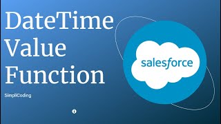 Salesforce Formula DateTime Value Field  DateTime Value Function in Salesforce [upl. by Slaohcin]