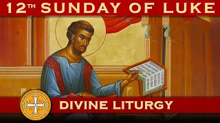 12th Sunday of Luke Greek Orthodox Divine Liturgy of Saint John Chrysostom 01212024 [upl. by Lienaj171]