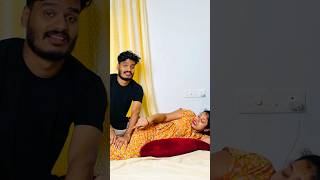 Sleepless nights 😅 shorts funny comedyvideos couple [upl. by Ahsiuqal]