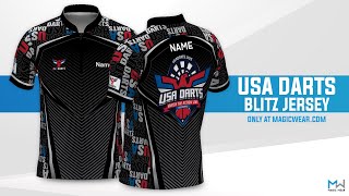 USA Darts Blitz Jersey  Ready Design [upl. by Esten]