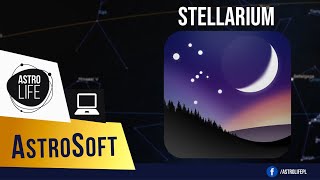 Program Stellarium Funkcje i możliwości Obsługa 💻 LIVE  AstroSoft 1 [upl. by Oicanata]