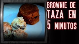 Brownie en taza en 5 minutos │Recetas divertidas [upl. by Kare428]