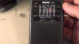 Radio Havana Cuba 6165 Khz on Degen DE 32 DSP receiver [upl. by Ajan]