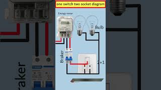 How to Control Two Bulbs with One Switch Wiring Guide with Two Sockets [upl. by Lichter]