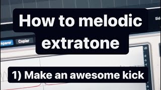 How to Extratone in 30 sec melodic extratone by Aekhlorią [upl. by Killarney]