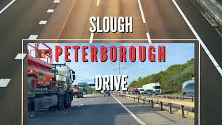 Slough  Peterborough England Drive  M4M25A414A1  October 2024 [upl. by Tegirb]