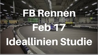 Kleine Ideallinien Studie Bispingen Facebook Rennen Feb 2017  Ideallinie kartschule [upl. by Ogren575]