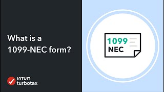 What is a 1099NEC form  TurboTax Support Video [upl. by Yared]