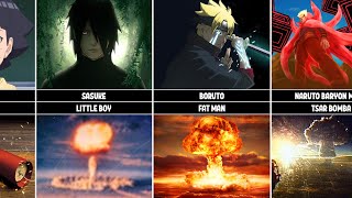 Bombs that can Kill NarutoBoruto Characters [upl. by Sedecram314]