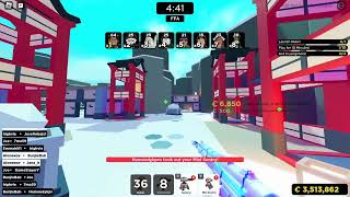 396 Kills with the Winter Shattered rifle in Big paintball 1Roblox [upl. by Rettig]