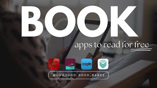 35  4 Book Apps and the Best Way to Read Books Free  Not Using Amazon [upl. by Avrenim]