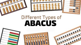 Different Types of Abacus  Chinese Suanpan  Japanese Soroban  Russian Schoty [upl. by Nahtnanhoj905]