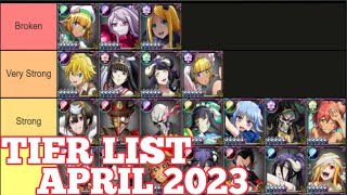 MARI KITA BAHAS  NEW TIER LIST APRIL 2023 OVERLORD MASS FOR THE DEAD [upl. by Anec105]