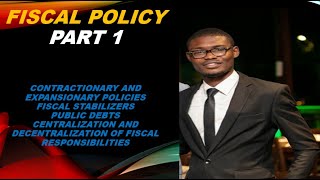 Fiscal Policy Part 1 [upl. by Draper]