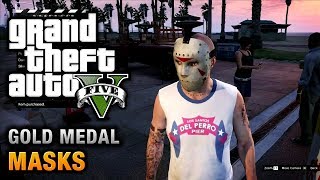 GTA 5  Mission 36  Masks 100 Gold Medal Walkthrough [upl. by Narud]