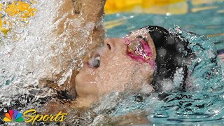 Regan Smith easily puts away field for 50m backstroke World Cup title in Incheon  NBC Sports [upl. by Pedro579]