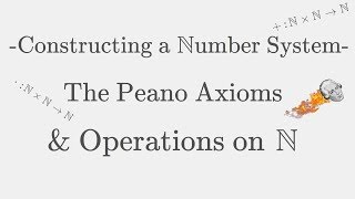 Constructing a Number System  Peano Axioms Natural Numbers Addition and Multiplication [upl. by Yllrebmik]